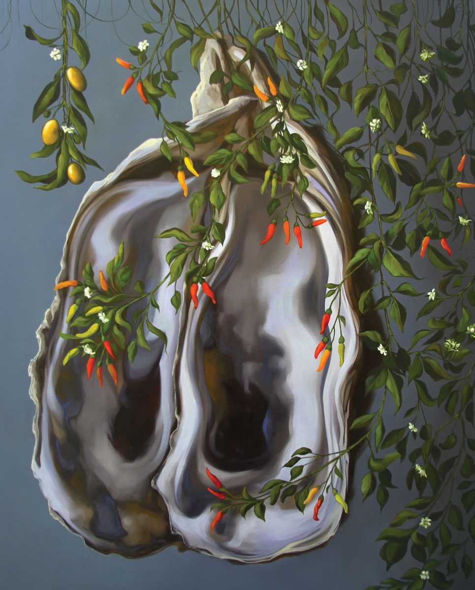 Sweet and Spicy, oil on canvas by Carlos Lopez