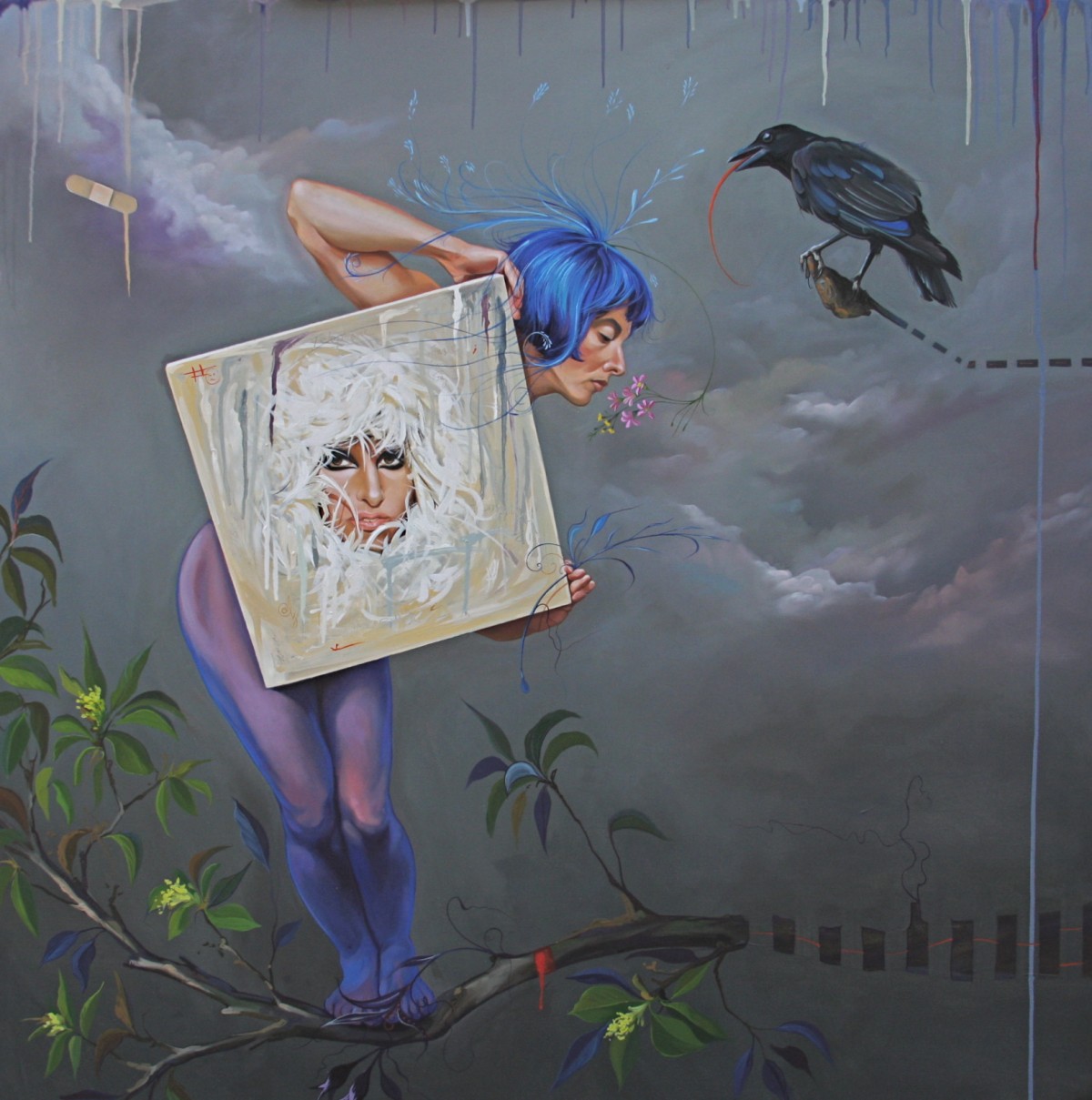 Blue Fairy Holding Icon
